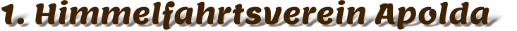 1. Himmelfahrtsverein Apolda